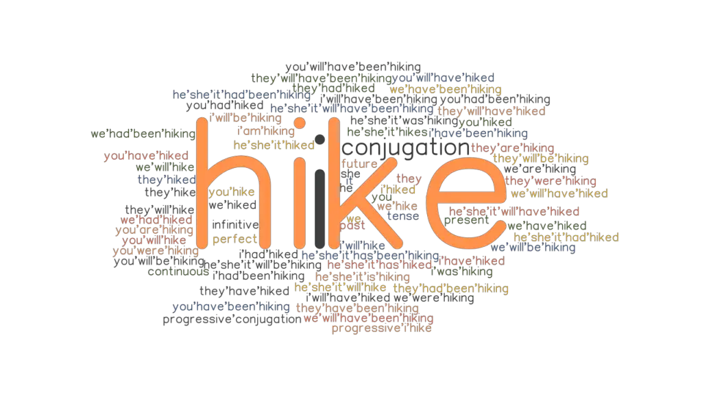 hike-past-tense-verb-forms-conjugate-hike-grammartop