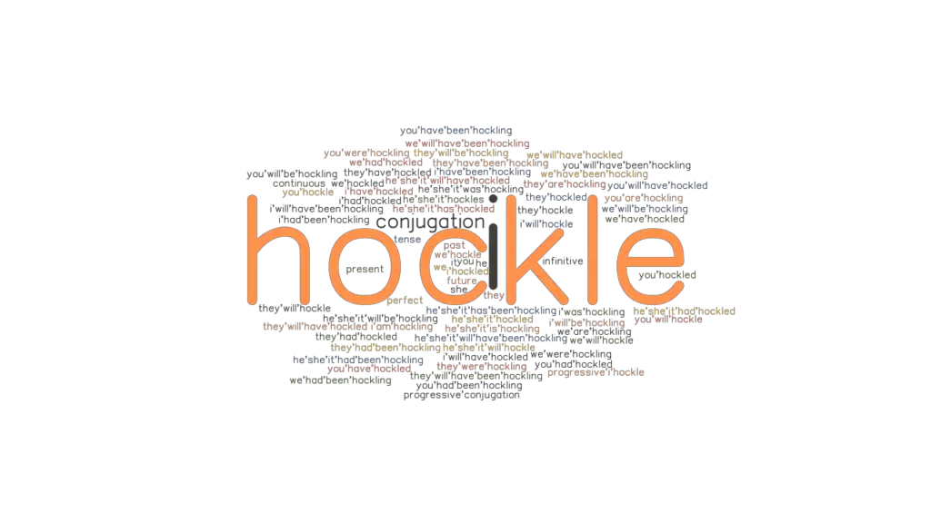 Hockle Past Tense: Verb Forms, Conjugate HOCKLE - GrammarTOP.com