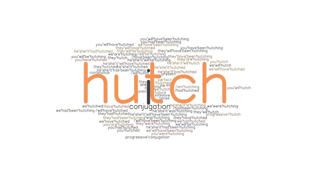 Hutch Past Tense Verb Forms, Conjugate HUTCH