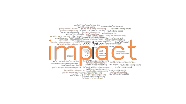 Impact Past Tense Verb Forms Conjugate IMPACT GrammarTOP