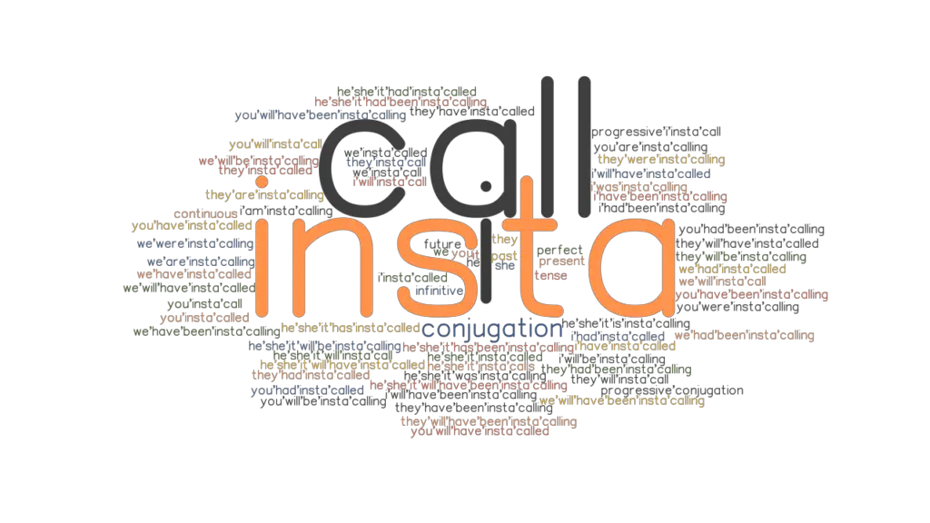 insta-call-past-tense-verb-forms-conjugate-insta-call-grammartop