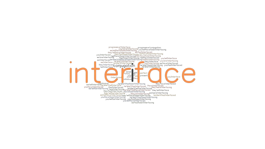 Interface Past Tense Verb Forms, Conjugate INTERFACE