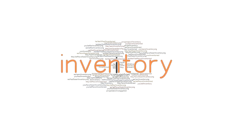 Past Tense Of Inventory