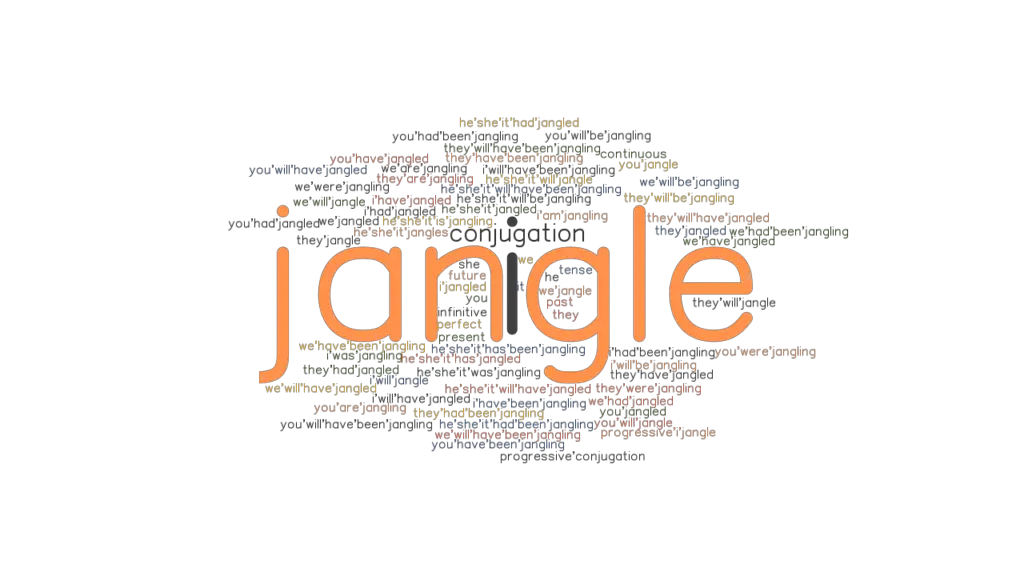 Jangle Past Tense Verb Forms, Conjugate JANGLE