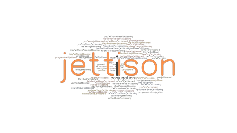 use jettison in a sentence