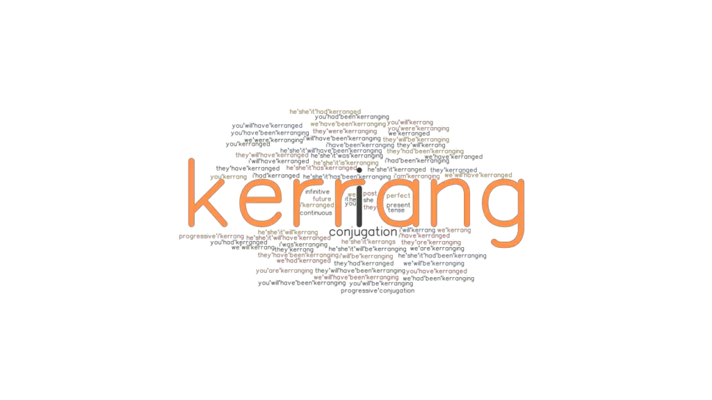 Kerrang Past Tense: Verb Forms, Conjugate KERRANG - GrammarTOP.com