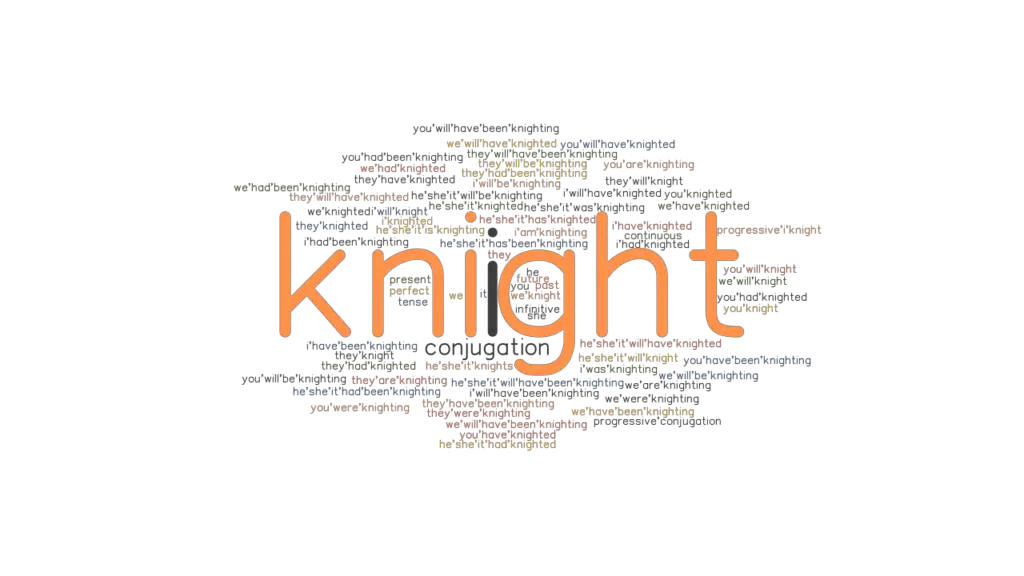 Knight Past Tense: Verb Forms, Conjugate KNIGHT - GrammarTOP.com