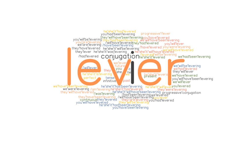 lever-past-tense-verb-forms-conjugate-lever-grammartop