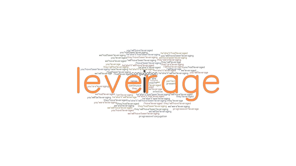 Leverage Past Tense Verb Forms, Conjugate LEVERAGE