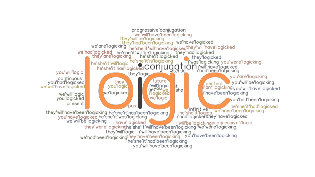 Logic Past Tense Verb Forms, Conjugate LOGIC