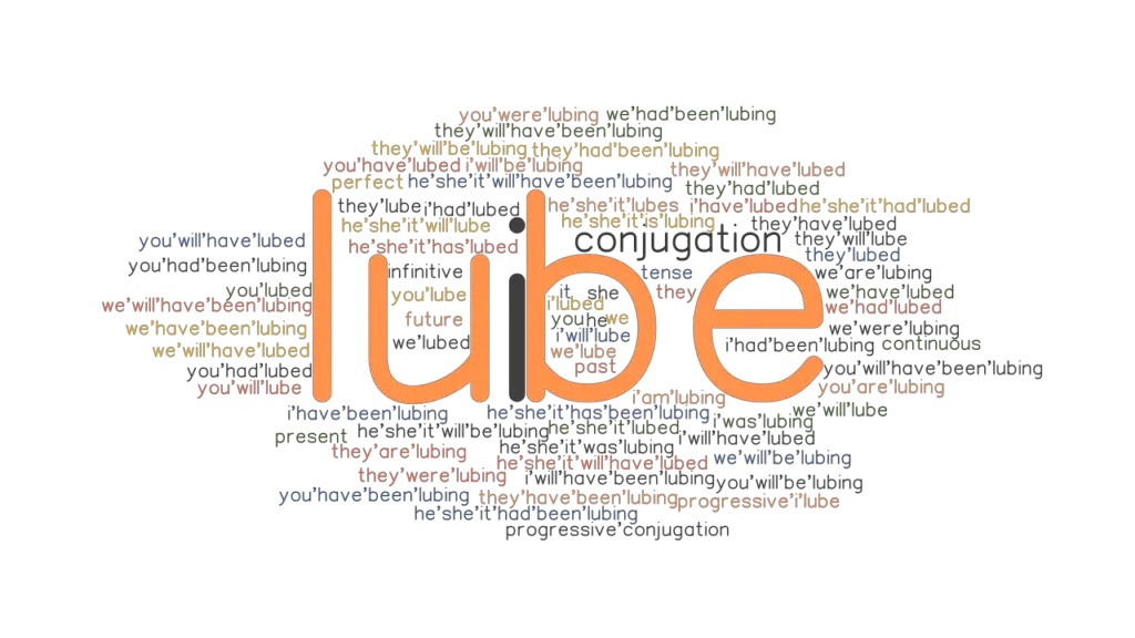 Lube Verb Definition