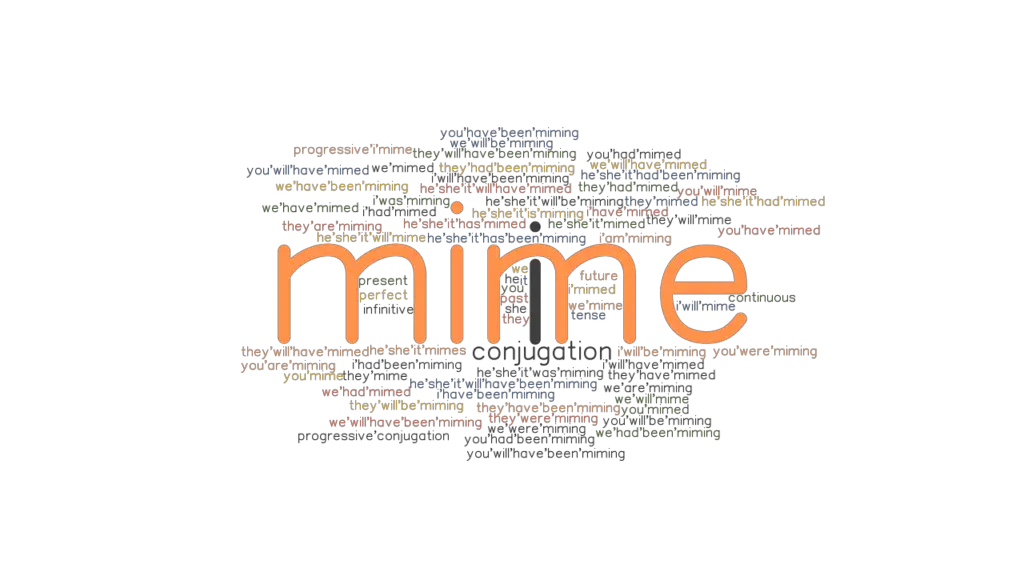 mime-past-tense-verb-forms-conjugate-mime-grammartop