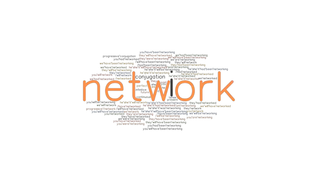 Network Past Tense Verb Forms, Conjugate NETWORK