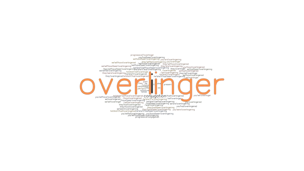 Overlinger Past Tense: Verb Forms, Conjugate OVERLINGER - GrammarTOP.com