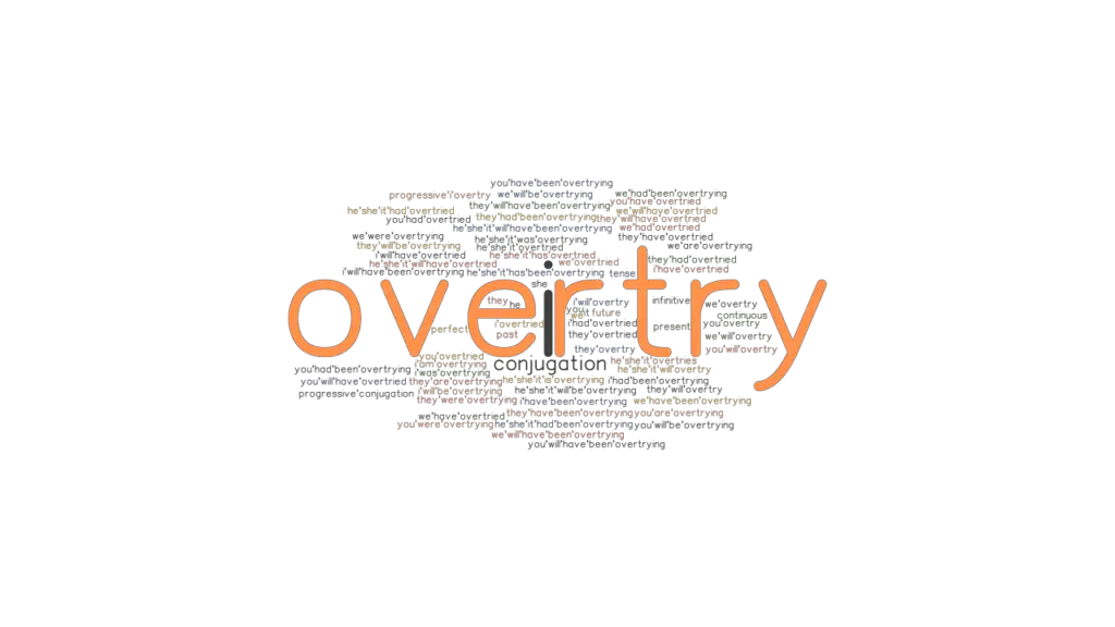 Overtry Past Tense: Verb Forms, Conjugate OVERTRY - GrammarTOP.com