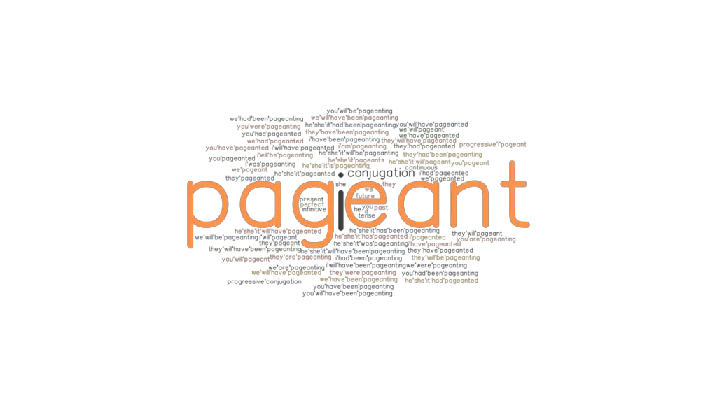 pageant-past-tense-verb-forms-conjugate-pageant-grammartop