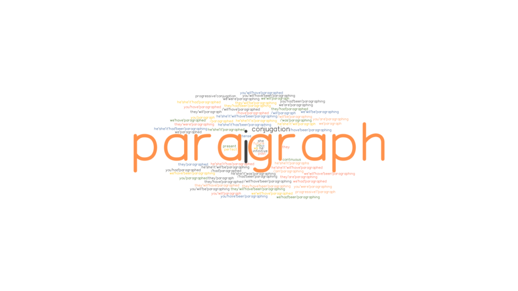 Paragraph Past Tense Verb Forms Conjugate PARAGRAPH GrammarTOP