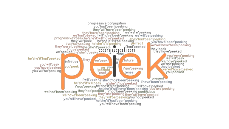 peek-past-tense-verb-forms-conjugate-peek-grammartop