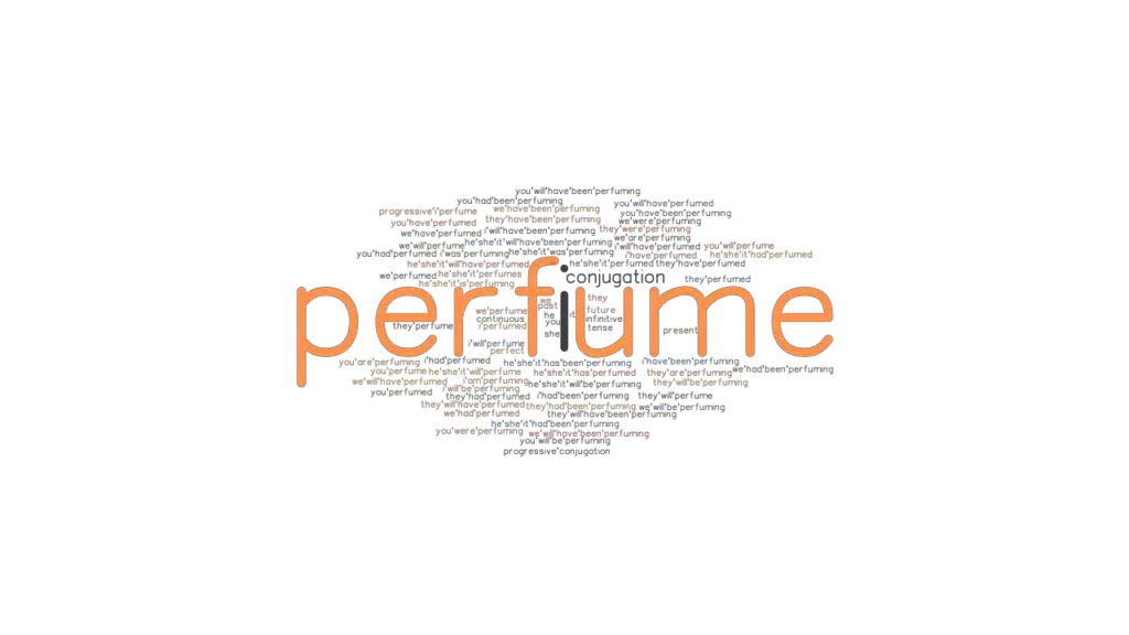 Perfume Past Tense Verb Forms, Conjugate PERFUME