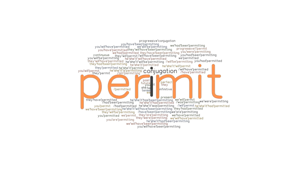 Use The Word Permit As A Verb