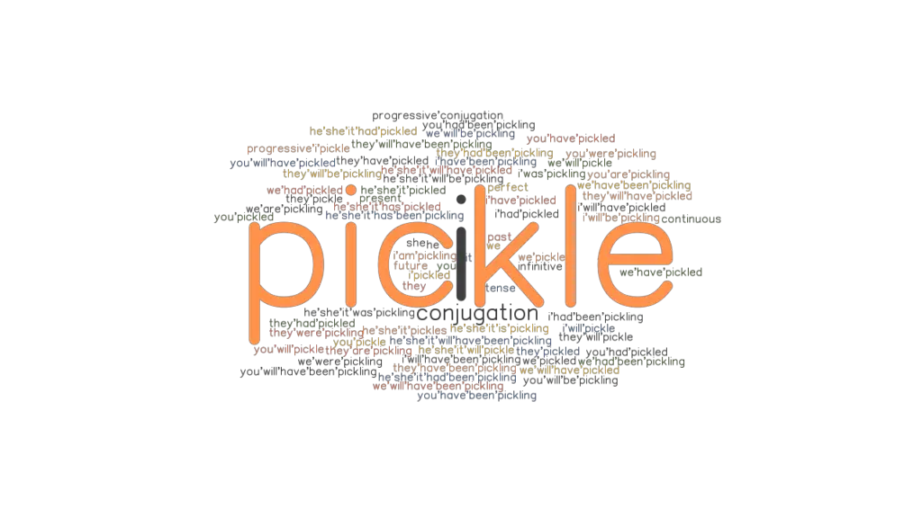 pickle-past-tense-verb-forms-conjugate-pickle-grammartop