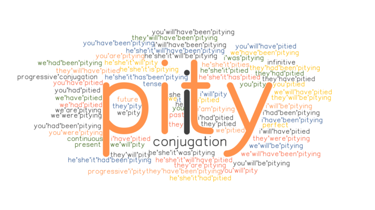 pity-past-tense-verb-forms-conjugate-pity-grammartop