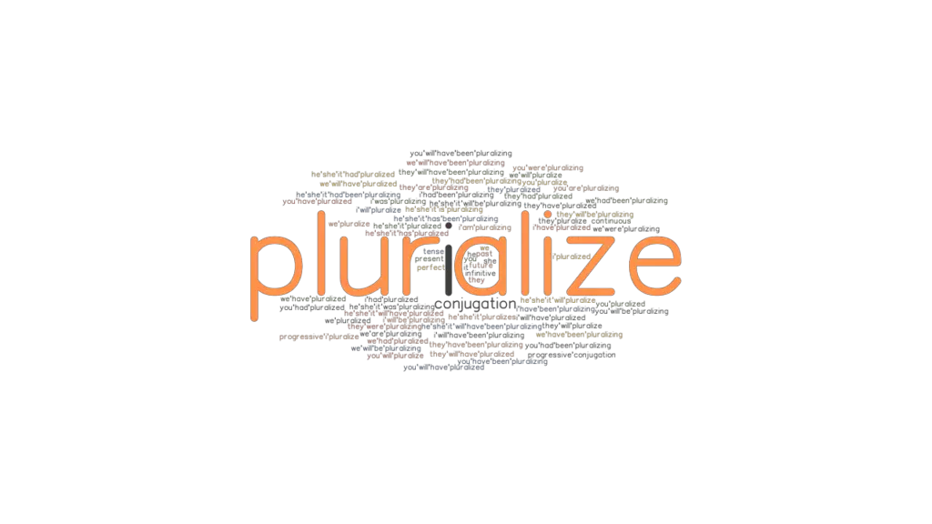Pluralize Past Tense Verb Forms, Conjugate PLURALIZE