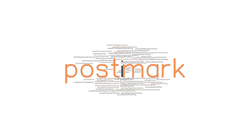 Postmark Past Tense Verb Forms, Conjugate POSTMARK