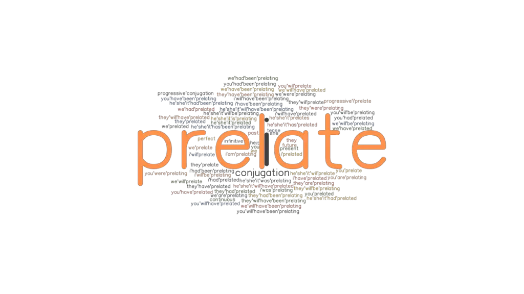 Prelate Past Tense Verb Forms, Conjugate PRELATE