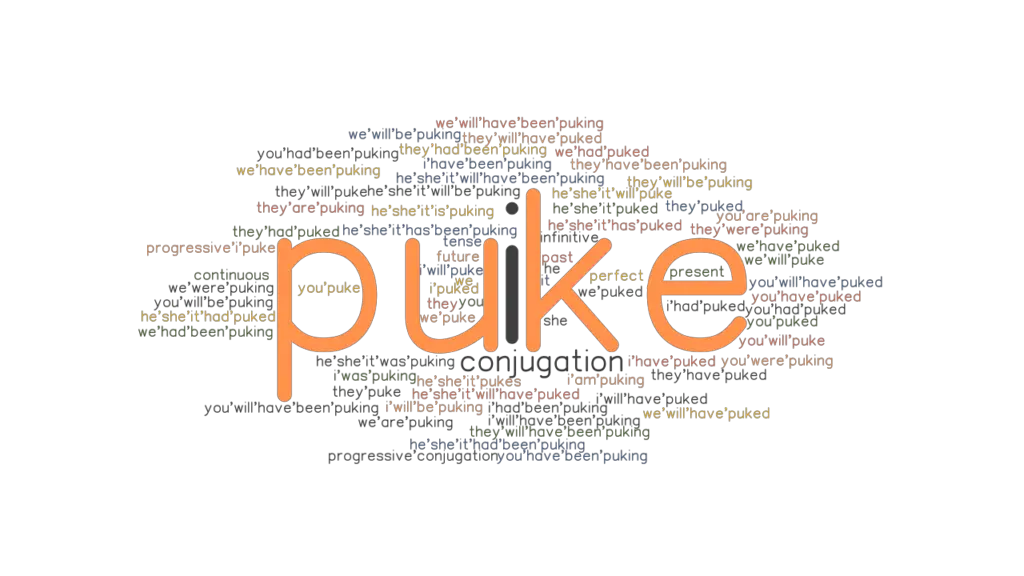 puke-past-tense-verb-forms-conjugate-puke-grammartop