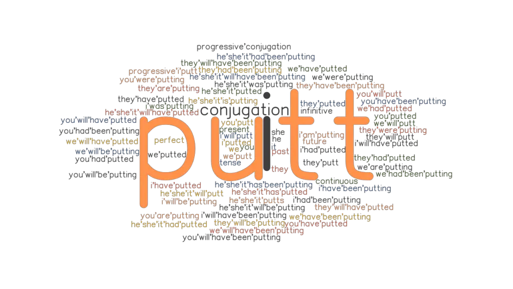 putt-past-tense-verb-forms-conjugate-putt-grammartop