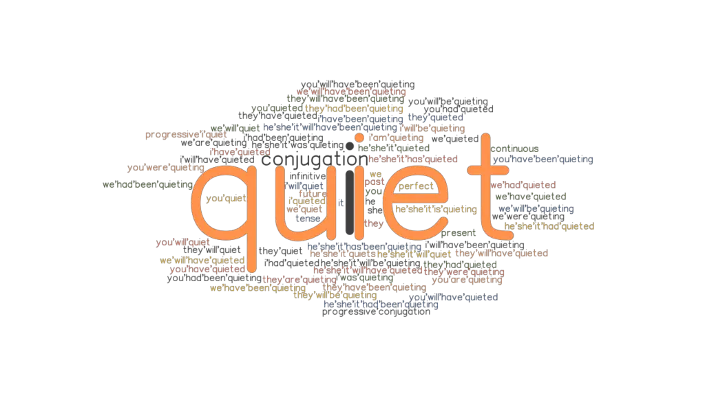 quiet-past-tense-verb-forms-conjugate-quiet-grammartop