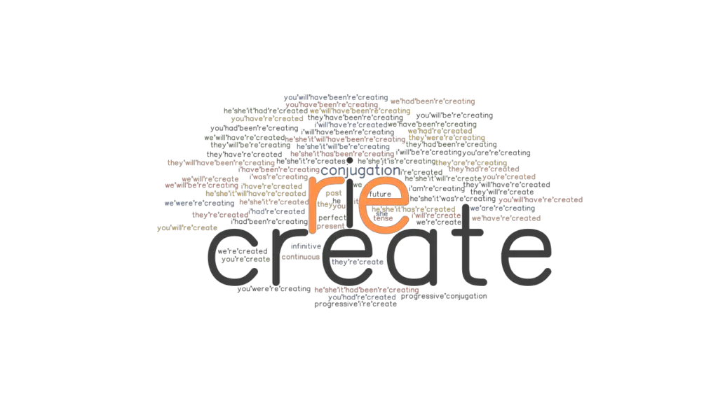 re-create-past-tense-verb-forms-conjugate-re-create-grammartop