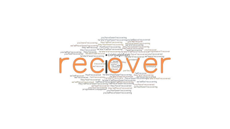 Past Tense Of Recover Verb