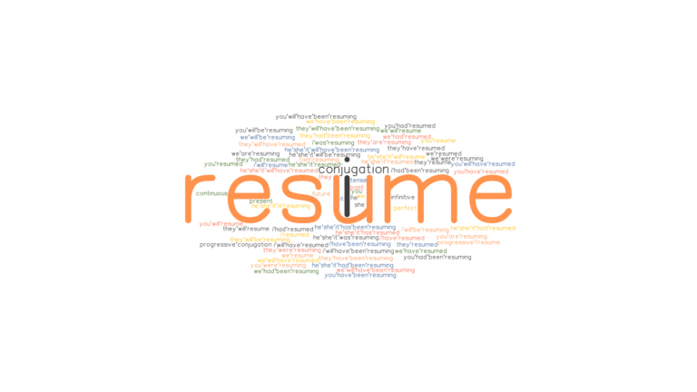 resume-past-tense-verb-forms-conjugate-resume-grammartop