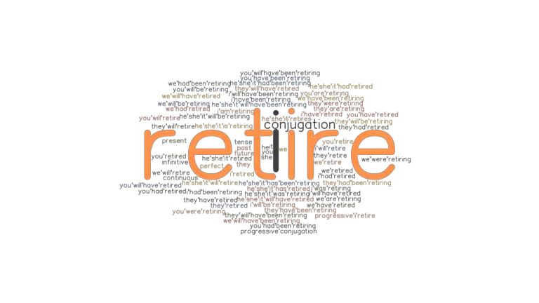 Past Tense Verb Retire