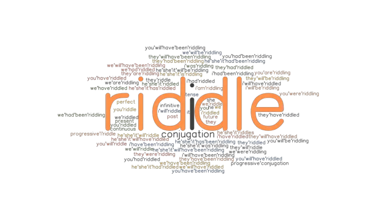 Riddle Verb Meaning