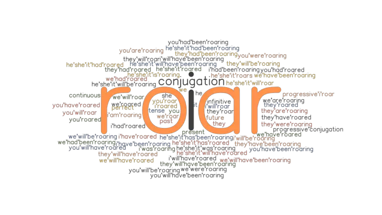 roar-past-tense-verb-forms-conjugate-roar-grammartop