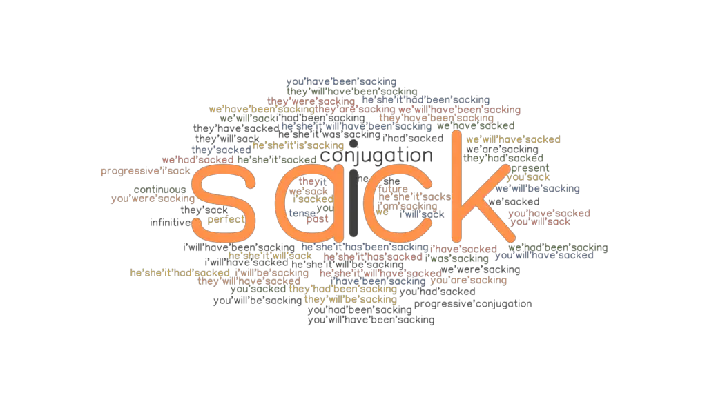 sack-past-tense-verb-forms-conjugate-sack-grammartop