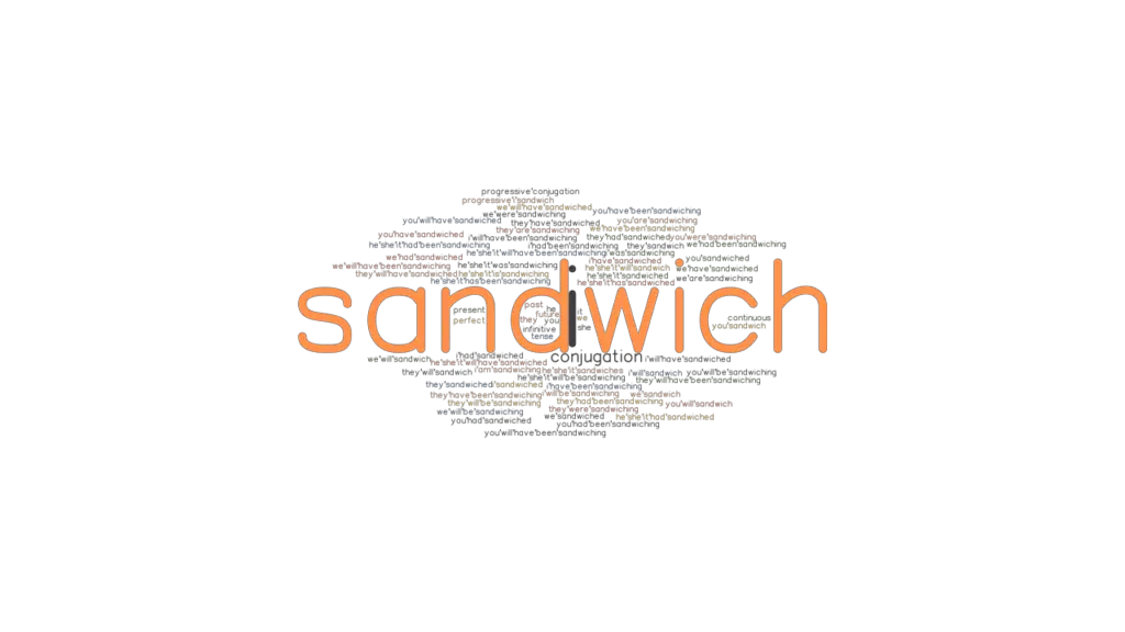 Sandwich Past Tense Verb Forms, Conjugate SANDWICH