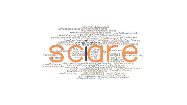 scare-past-tense-verb-forms-conjugate-scare-grammartop