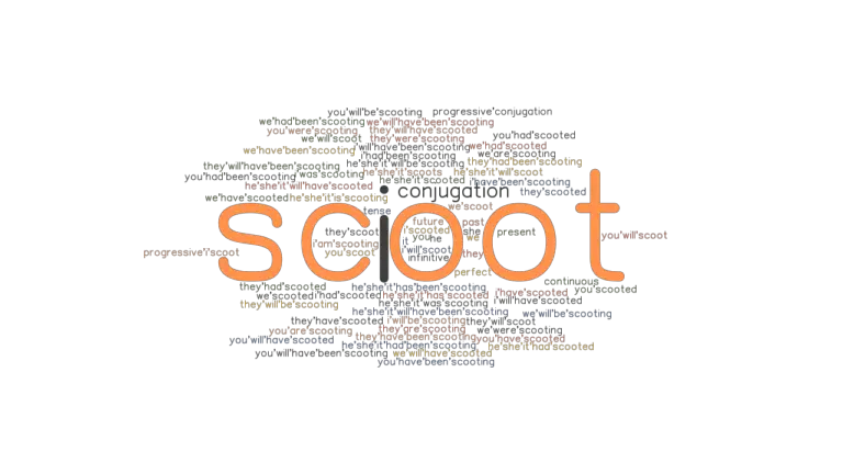 Scoot Past Tense: Verb Forms, Conjugate SCOOT - GrammarTOP.com