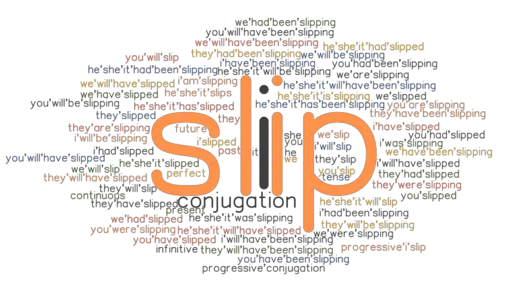 slip-past-tense-verb-forms-conjugate-slip-grammartop