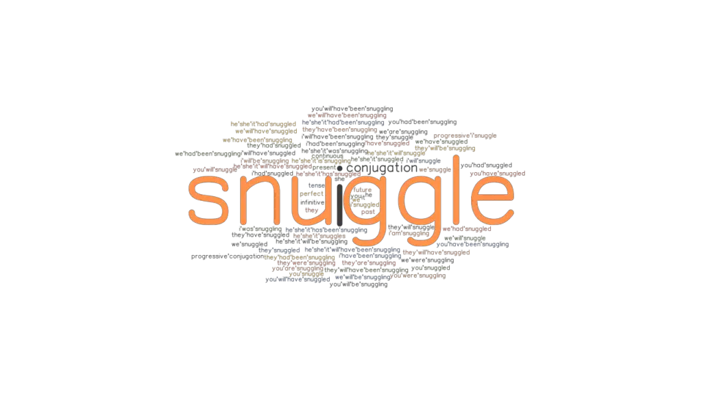 snuggle-past-tense-verb-forms-conjugate-snuggle-grammartop