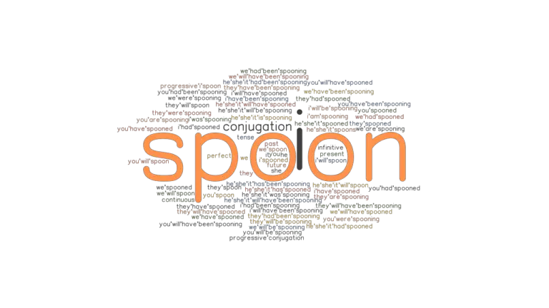 spoon feed past tense