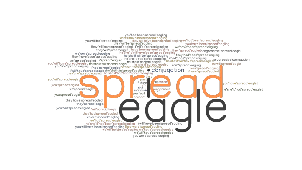 Spreadeagle Past Tense Verb Forms, Conjugate SPREADEAGLE