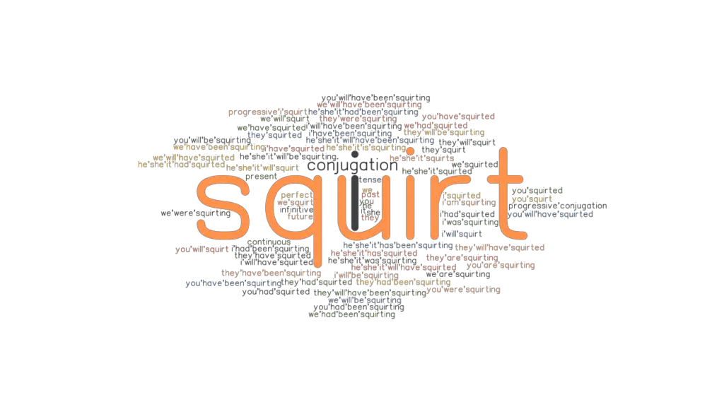 Squirt Past Tense: Verb Forms, Conjugate SQUIRT - GrammarTOP.com