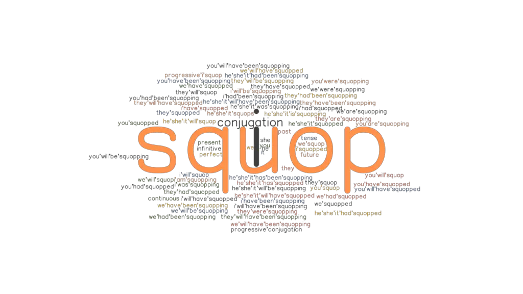 Squop Past Tense: Verb Forms, Conjugate SQUOP - GrammarTOP.com