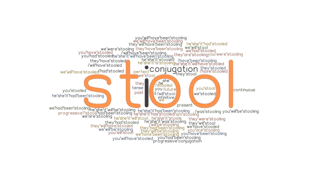 Stool Past Tense Verb Forms, Conjugate STOOL