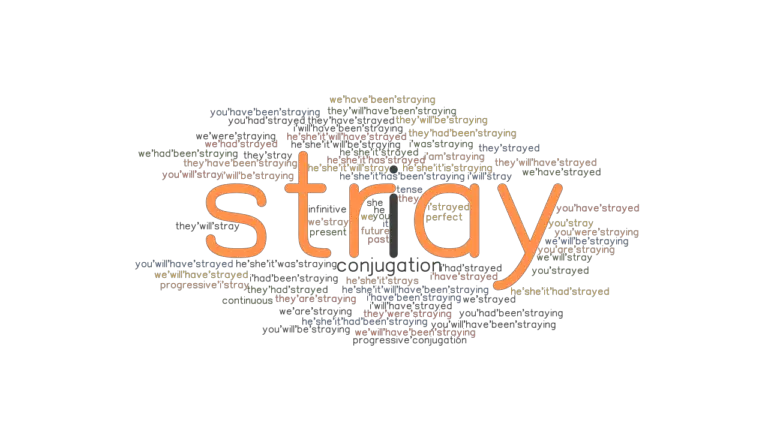 Stray Past Tense: Verb Forms, Conjugate STRAY - GrammarTOP.com